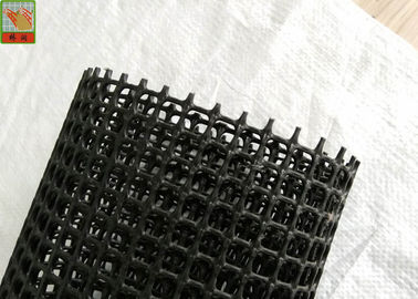 Plastic Gutter Mesh Screen With Square Hole , HDPE Plastic Gutter Guard