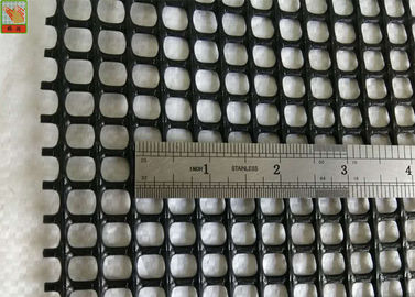 Plastic Gutter Mesh Screen With Square Hole , HDPE Plastic Gutter Guard