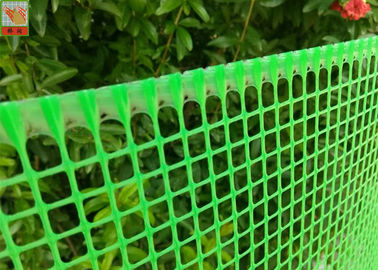 Cerca plástica da rede da malha do jardim, proteção do jardim que pesca a cor verde